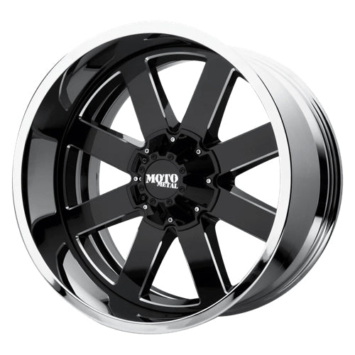 MO200 20X12 5X5.0 G-BLK MILL CHR LP -44MM