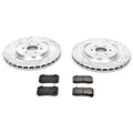 Power Stop 04-07 Cadillac CTS Rear Z17 Evolution Geomet Coated Brake Kit