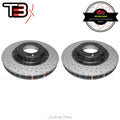 DBA 14-21 Volkswagen GTI (w/Perf Pkg 310mm Rear Disc) Rear 4000 Series Drilled Rotor