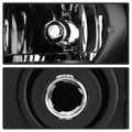 0611 CHEVY HHR HEADLIGHTS WITH LED LIGHT BAR BLACK