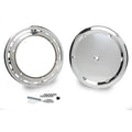 Weld Oval Beadlock Ring 15in. (16-Hole/Bolt-On) - Black w/6-Dzus Cover