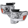 SPEC D TUNING headlights close-up