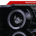 HALO LED PROJECTOR HEADLIGHT GLOSS
