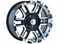 ~(27 lbs. 18X18X9)~ 179 (179) BLACK/MACHINED FACE/MACHINED LIP 16X8 5-135 10MM 87MM