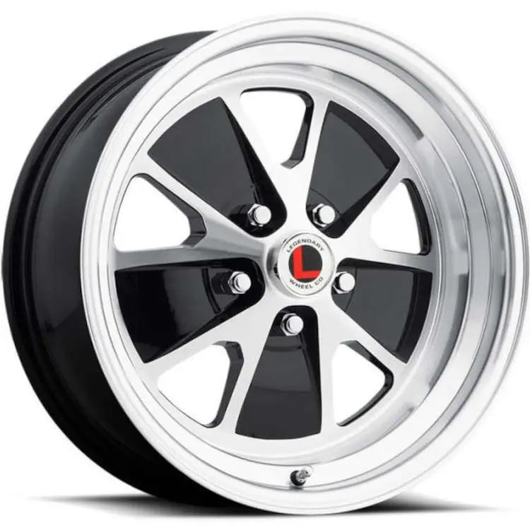 STYLED ALLOY ALUM RIM-BLK