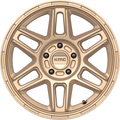 KM716 17X8 5X4.5 M-BRONZE 38MM