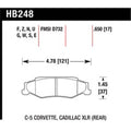 Hawk Performance auto part close-up