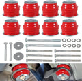 Energy Suspension 80-96 Ford F-150/250/350 Red Body Mount Set Includes Hardware
