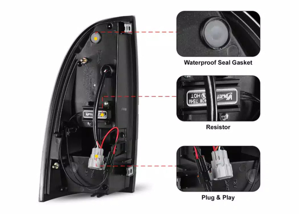 TOYOTA TACOMA 05-15 LED TAILLIGHTS