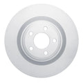 R1 20-26 Ford Explorer Front Right Drilled & Slotted Geo-Carbon Rotor