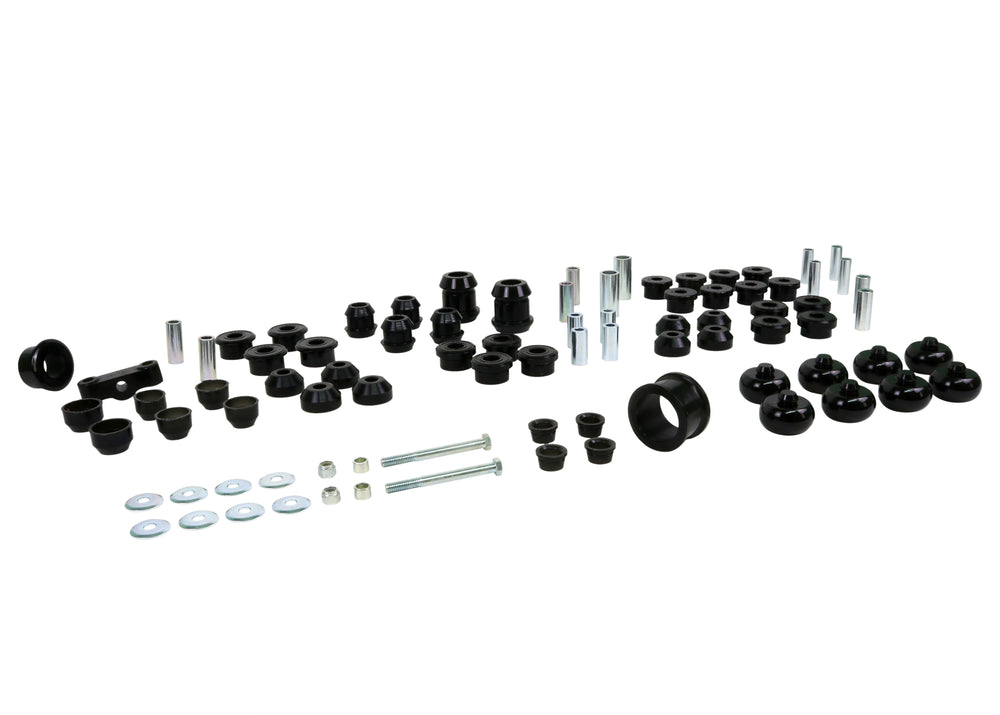 Whiteline WEK152 Front and Rear Suspension Bushing Kit; fits Integra 94-01