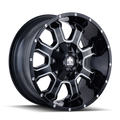FIERCE (8103) GLOSS BLK/MILLED SPOK