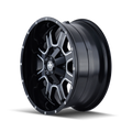 FIERCE (8103) GLOSS BLK/MILLED SPOK