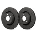 Hawk Talon 1993 Jeep Grand Cherokee Drilled and Slotted Rear Brake Rotor Set