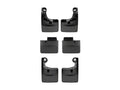 WeatherTech 2025 Ford F-150 Front & Rear No Drill MudFlaps - Black