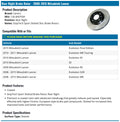 StopTech Power Slot 09-10 Lancer Ralliart Slotted Right Front Rotor