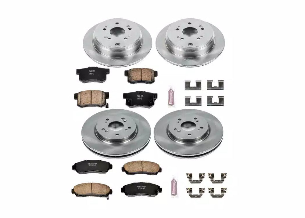 Power Stop 07-09 Acura RDX Front & Rear Autospecialty Brake Kit