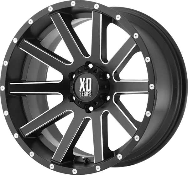 XD818 18X9 5X127 18 BLACK