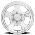 Mickey Thompson Canyon Polished Wheel - 15X8 5X4.5 BP 3.63in BS -22 Offset 78.1mm Bore