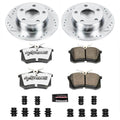 Power Stop 99-04 Audi A6 Quattro Rear Z26 Street Warrior Brake Kit