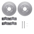 DFC 63-82 Chevrolet Camaro Front Geospec Rotors with Heavy Duty Brake Pads w/Hardware
