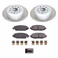 Power Stop 18-22 Jeep Wrangler Rear Semi-Coated Rotor Kit