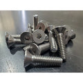~(12 lbs. 8X6X4)~ 18-Current - JL-JLU Shackle Mounts (Pair) - Semi Gloss Black Powder Coat Alum Semi Gloss Black PC