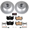 Power Stop 07-15 Audi Q7 Rear Z23 Evolution Sport Coated Brake Kit