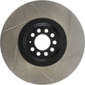 StopTech Power Slot 04-06 Audi TT Quattro / 04 VW Golf R32 Right Front Slotted Rotor