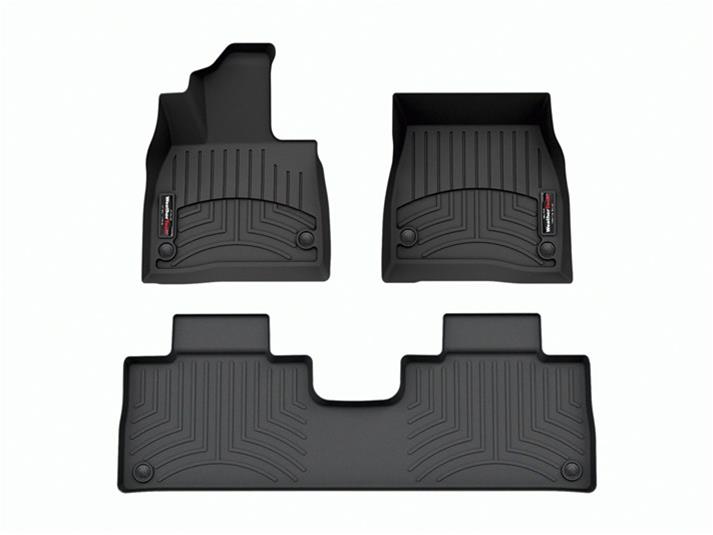 WeatherTech 2023+ Mercedes-Benz EQS SUV Front and Rear FloorLiner - Black