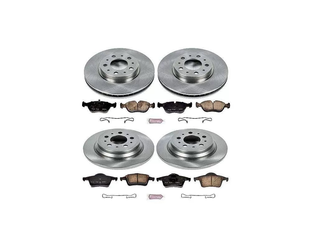 Power Stop 2000 Volvo V70 Front & Rear Autospecialty Brake Kit