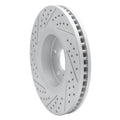 R1 05-14 Infiniti Fx35 Front Right Drilled & Slotted Geoperformance Rotor