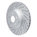 DFC 17-25 Tesla Model 3 Front Left Drilled & Slotted Geoperformance Rotor