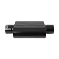 40 Series Delta Force Race Muffler Top Ten Race Muffler 409SS 4.00 Center In 4.00 Center Out Aggressive Sound Flowmaster
