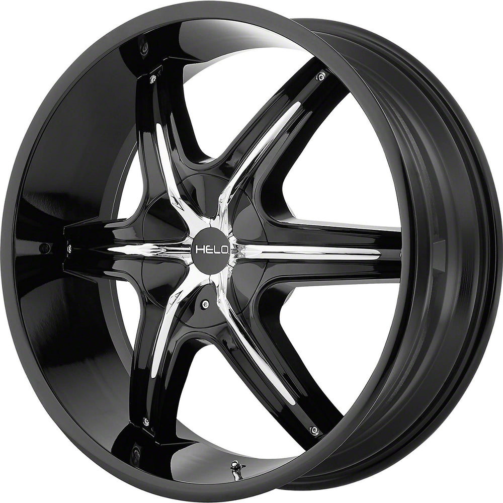 Wheel Pros Helo HE891 22X9 6X115 G-BLK W/ACCNTS 35MM HE89122969335
