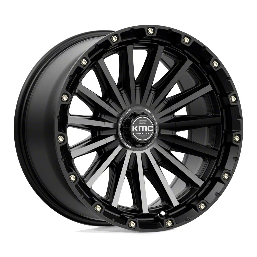 KM102 17X9 5X5.0/5.5 S-BLK GTCC 18MM