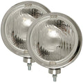 ANZO Hid Off Road Light Universal 50 Watt 7in HID Off Road Fog Light w/ ANZO USA Red bezel
