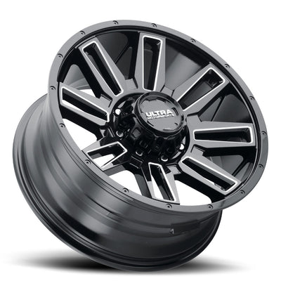 Ultra Wheel black auto part