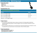 ACCELERATOR PEDAL SENSOR