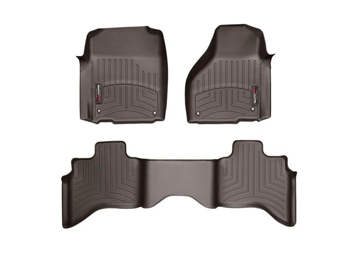 WeatherTech Cocoa Front and Rear Floorliners Fits -20-13 Ram 1500 474651-472162
