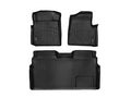 WeatherTech 09-14 Ford F-150 (No 1st Row Heating Vents) Front and Rear FloorLiners - Black