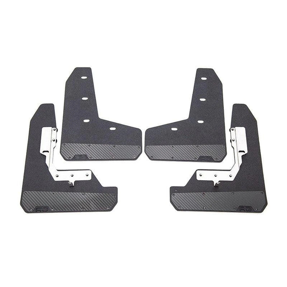 Rek Gen Performance Rally Mud Flaps Carbon Edition Subaru WRX/STI 2015