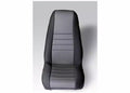 Neoprene seat cover, Rugged Ridge, fronts (pair), gray, 76-90 Wrangler