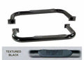 Rugged Ridge 3in Round Tube Side Steps Black 76-86 Jeep CJ7