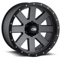 ~(41 lbs. 20X20X11)~ 134 (134) MATTE GUNMETAL/BLACK BEADLOCK 18X10 6-139.7 -19MM 106MM