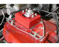 BMR Suspension 82-92 Chevy Camaro Caster/Camber Plates w/ Lockout Plates - Red