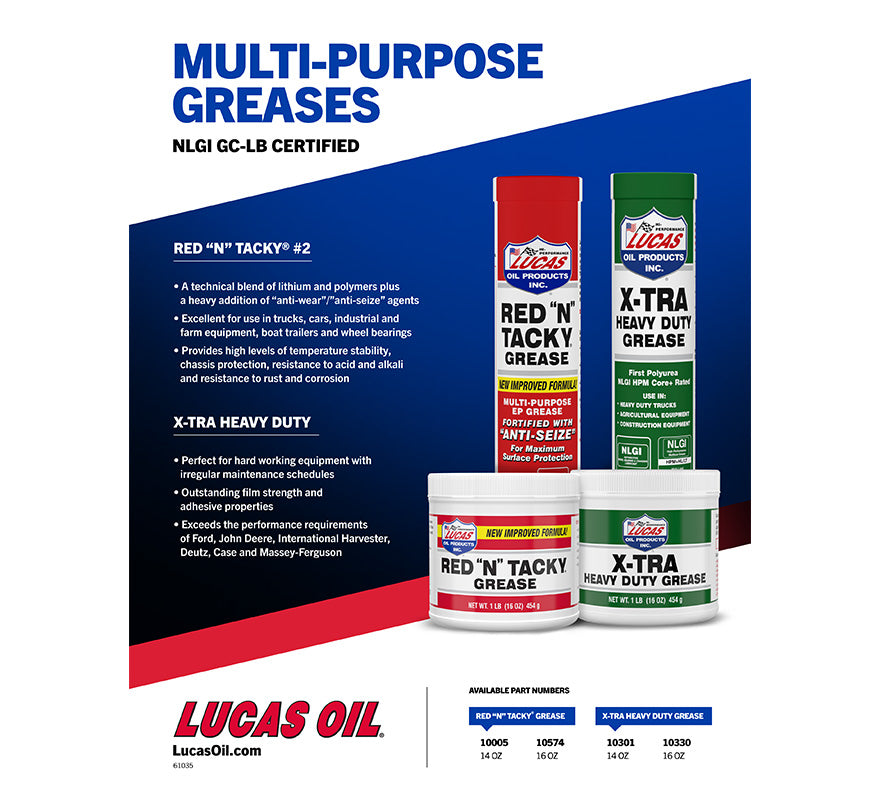 XTRA HEAVY DUTY GREASE 14.5 OZ CARTRIDGE CASE OF 30