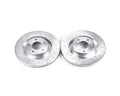 Power Stop 07-15 Ford Edge Front Evolution Drilled & Slotted Rotors - Pair