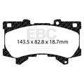 EBC 2022+ Lexus LX600 3.5TT Yellowstuff Front Brake Pads