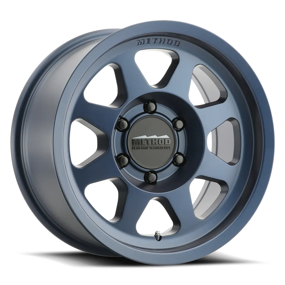 Method MR701 15x7 +15mm Offset 5x100 56.1mm CB Bahia Blue Wheel
